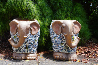 Variants of Artistic Brown Elephant Garden Pot