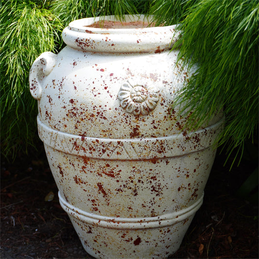 Rusted Mediterranean Clay Jar