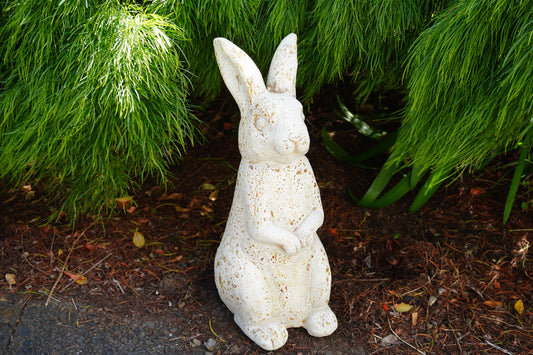 Aged Rabbit Statue