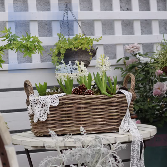 Classic Woven Garden Basket