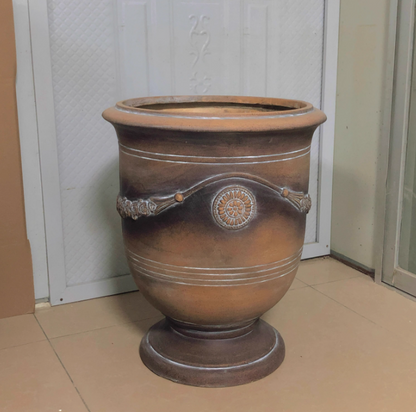 Tuscan Bronze Garden Pot