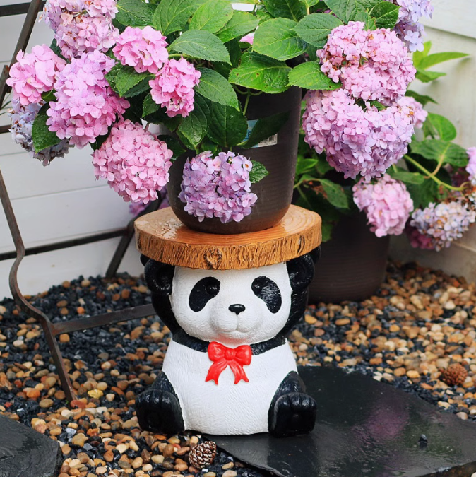 Playful Panda Stools